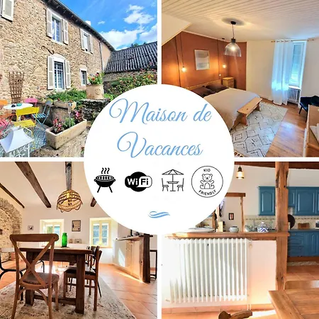 Maison De - Jardin, Barbecue Et Charme * Salmiech