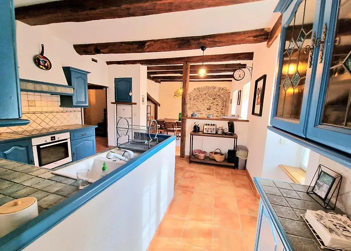 Maison De - Jardin, Barbecue Et Charme * Salmiech